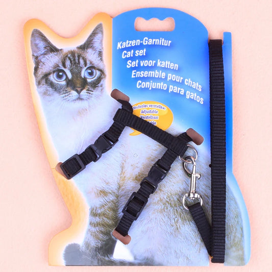 Cat leash I-shaped