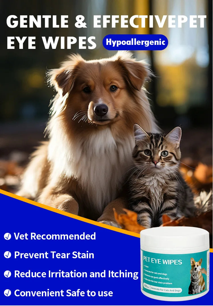 Feline Eye Wipes